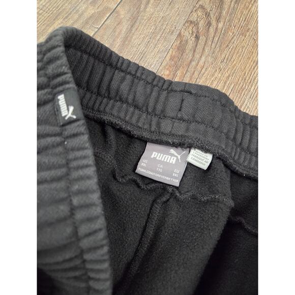 PUMA Essentials Logo Sweatpants Black Casual Athletic Bottoms Joggers XXL - Picture 5 of 8